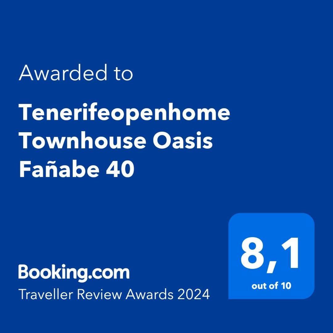Tenerifeopenhome Townhouse Oasis Fanabe 40 Costa Adeje  Exterior foto